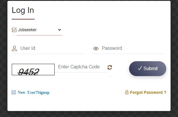 यूपी रोजगार मेला Login Process