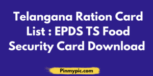Telangana Ration Card List 2020: EPDS TS Food Security Card Download